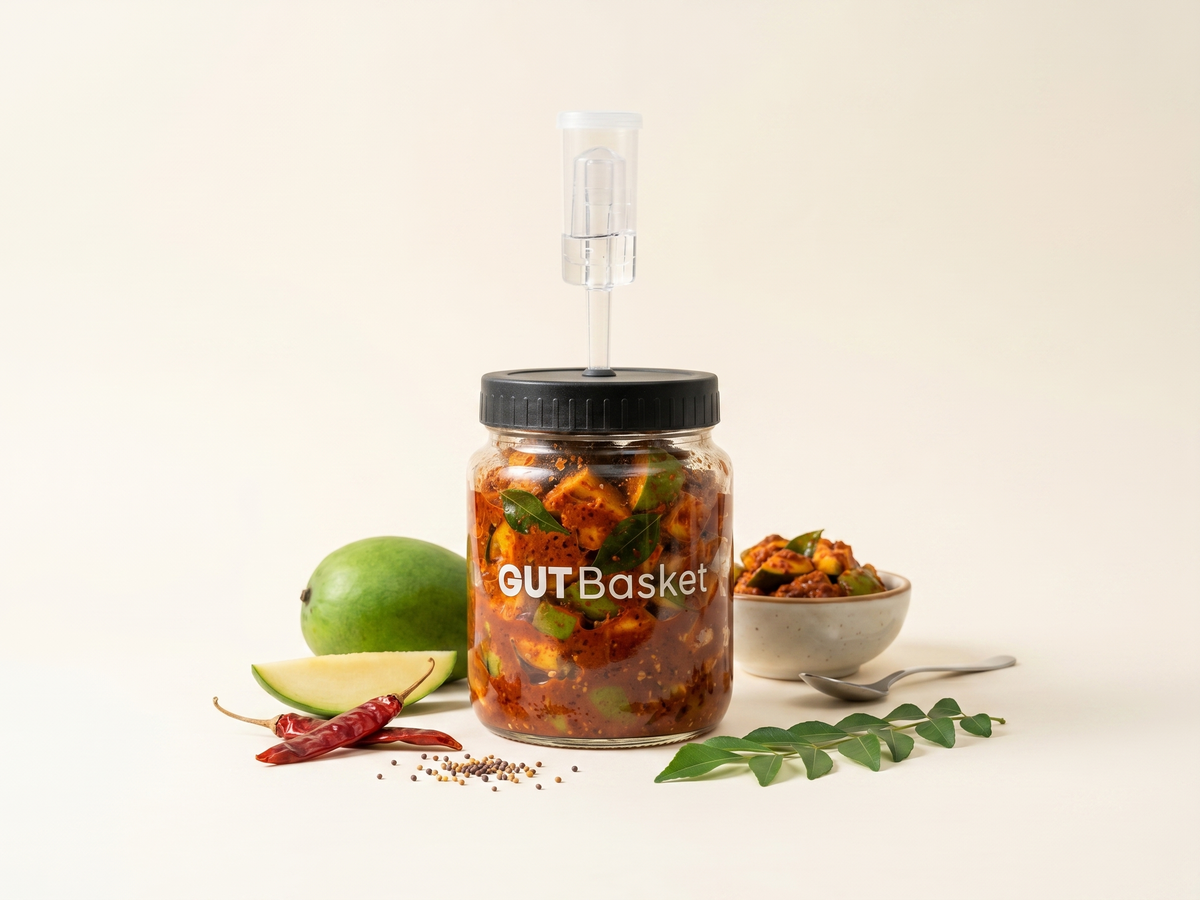 South Indian Raw Mango Achaar (NO OIL)