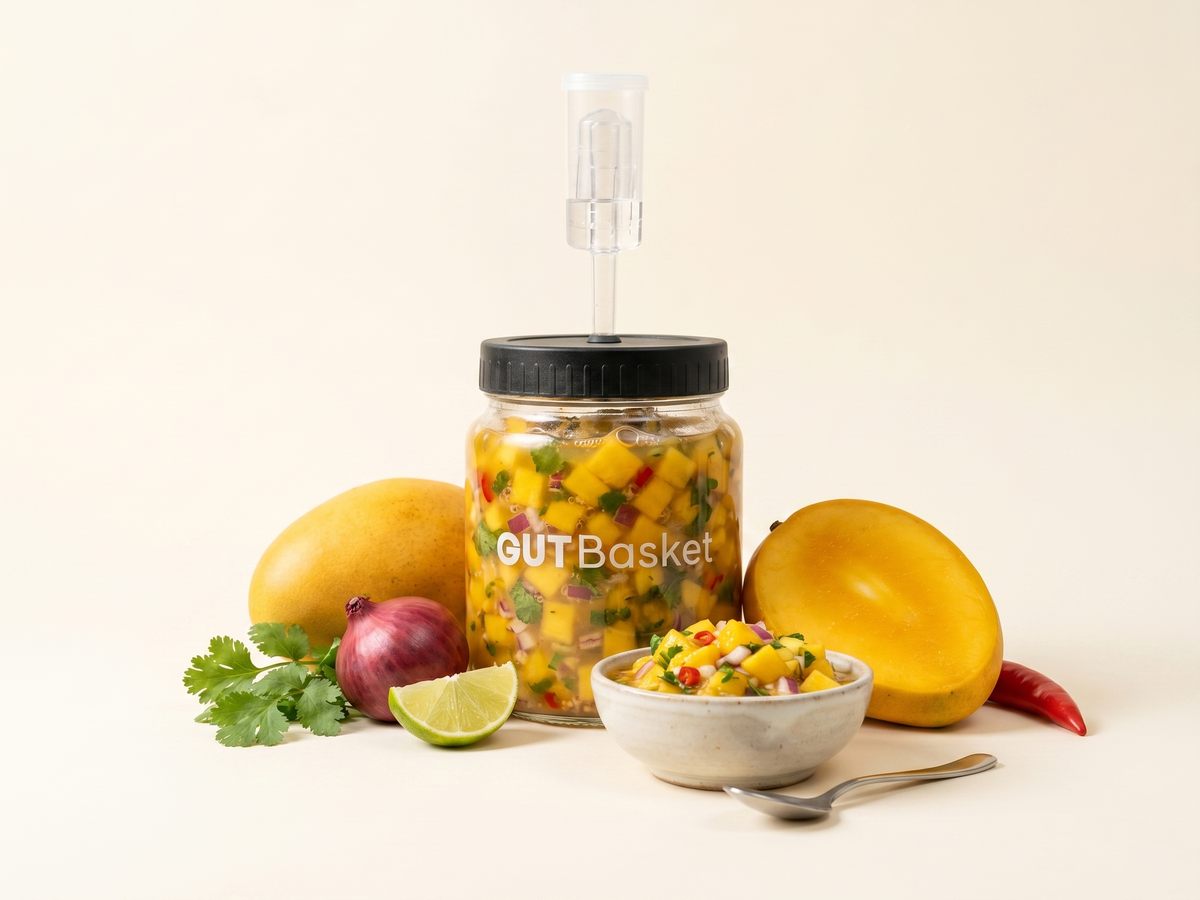 Lacto-Fermented Mango Salsa