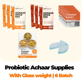 Achaar Supplies + Glass Weight