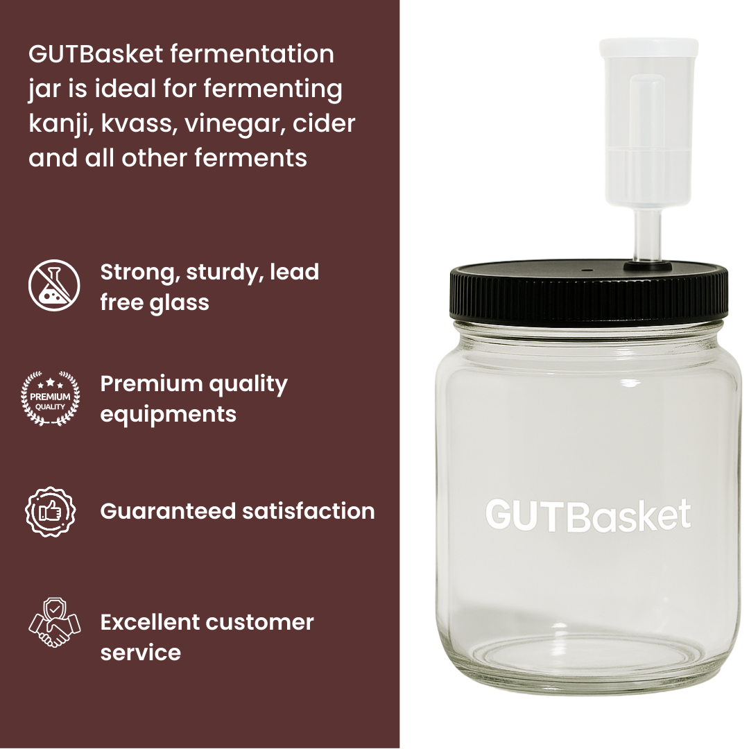 Gutbasket Kanji Making Kit, 1 litre — size and specifications