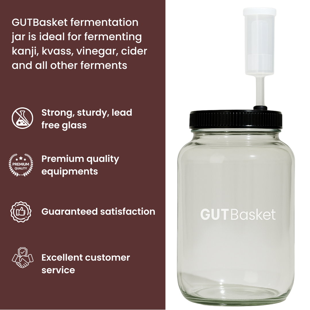 Gutbasket Kanji Making Kit, 2 litre — size and specifications