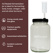 Gutbasket Kanji Making Kit, 2 litre — size and specifications