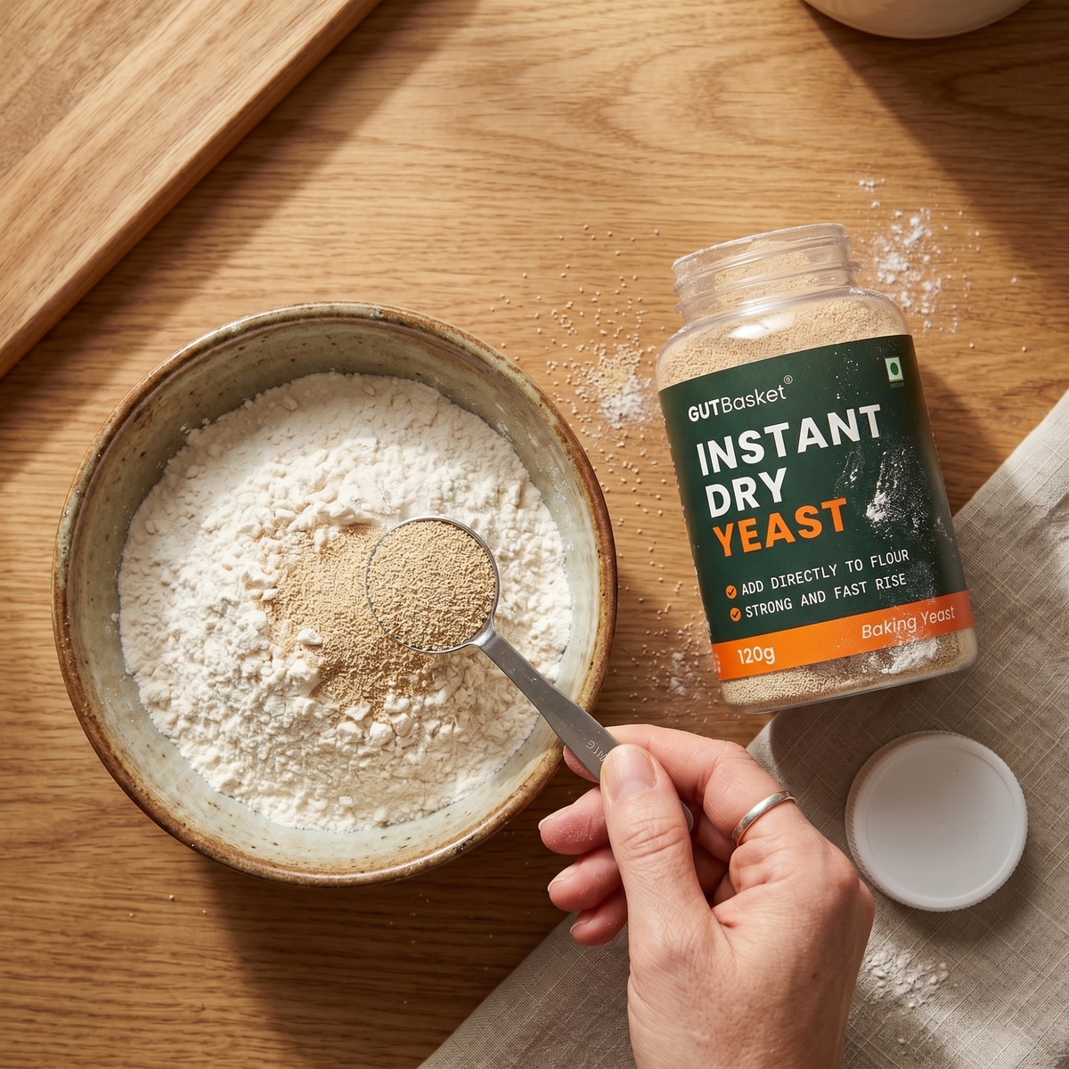 Gutbasket instant dry yeast for baking — additional view 3