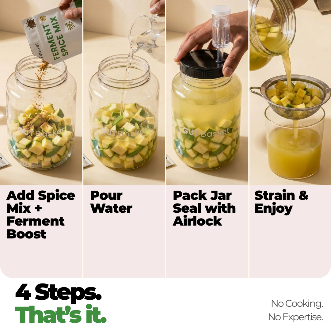 Gutbasket Aam Panna Supplies — how to make aam panna