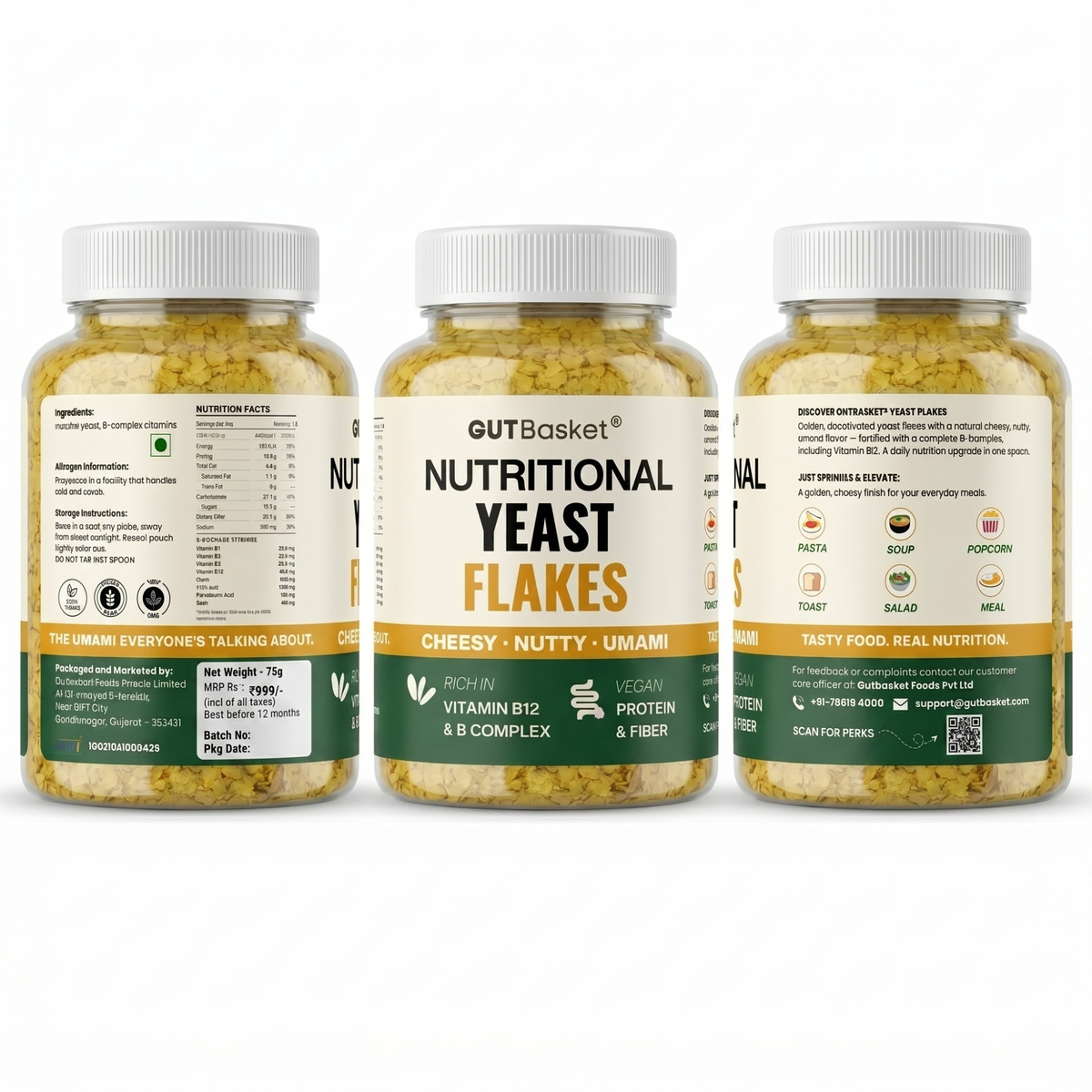 Gutbasket nutritional yeast flakes — additional view 6