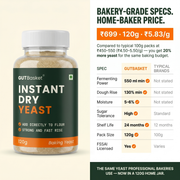 Gutbasket instant dry yeast for baking — additional view 8