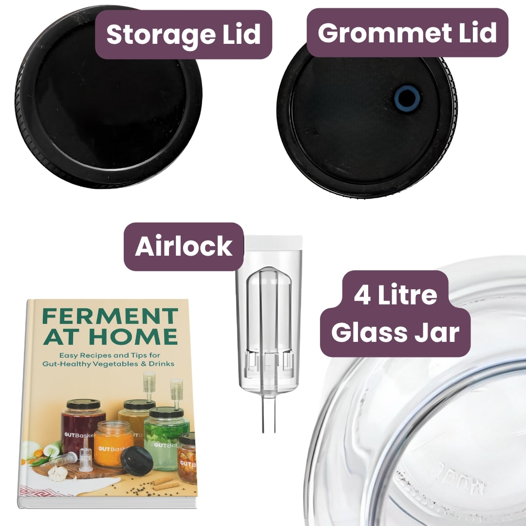 Gutbasket 4 litre fermentation jar — additional view