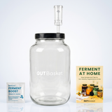 Fermentation Jar with Airlock - 4 Litre - Wide Mouth