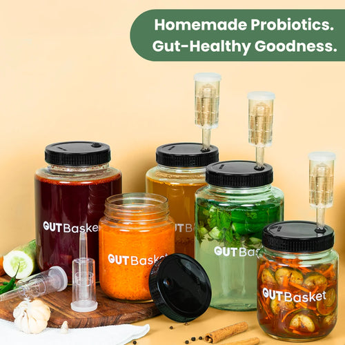 Gutbasket All-in-One Fermentation Kit — components laid out