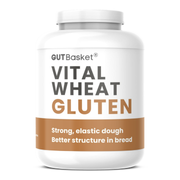 Gutbasket vital wheat gluten, 400 g, for high-protein baking