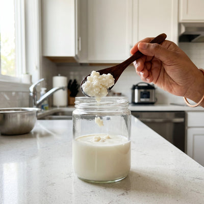Add to fresh milk