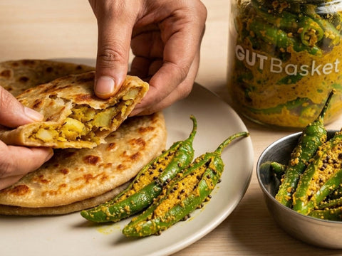 With Roti or Paratha
