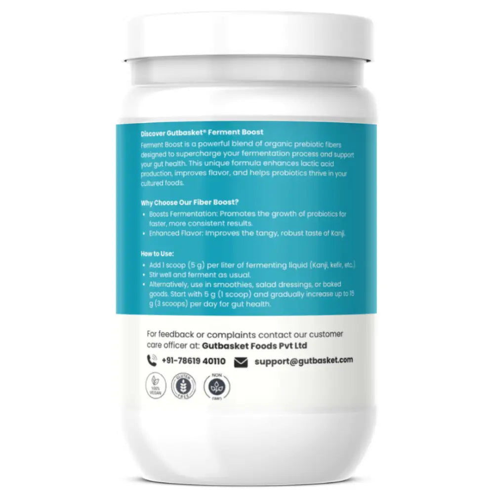 Gutbasket Ferment Boost prebiotic blend — additional view 2