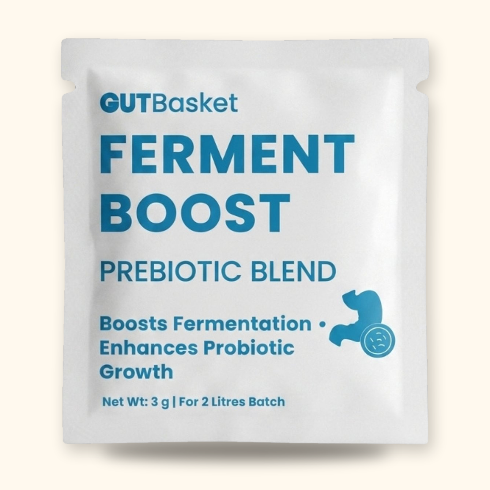 Gutbasket Ferment Boost prebiotic sachet
