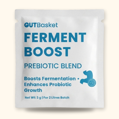 Gutbasket Ferment Boost prebiotic sachet