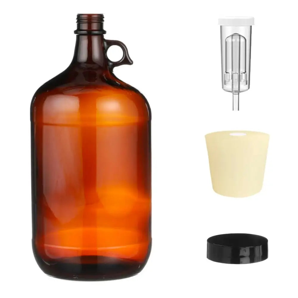 FERMENTATION JAR - NARROW MOUTH GLASS CARBOY (8 LITRE) - Gutbasket