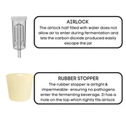 Gutbasket 4 litre amber glass carboy — additional view 4