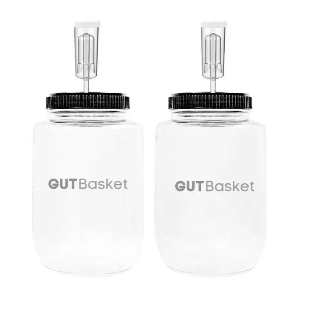 
                  
                    Fermentation Jar with Airlock - Wide Mouth (2 Litre) - Gutbasket
                  
                