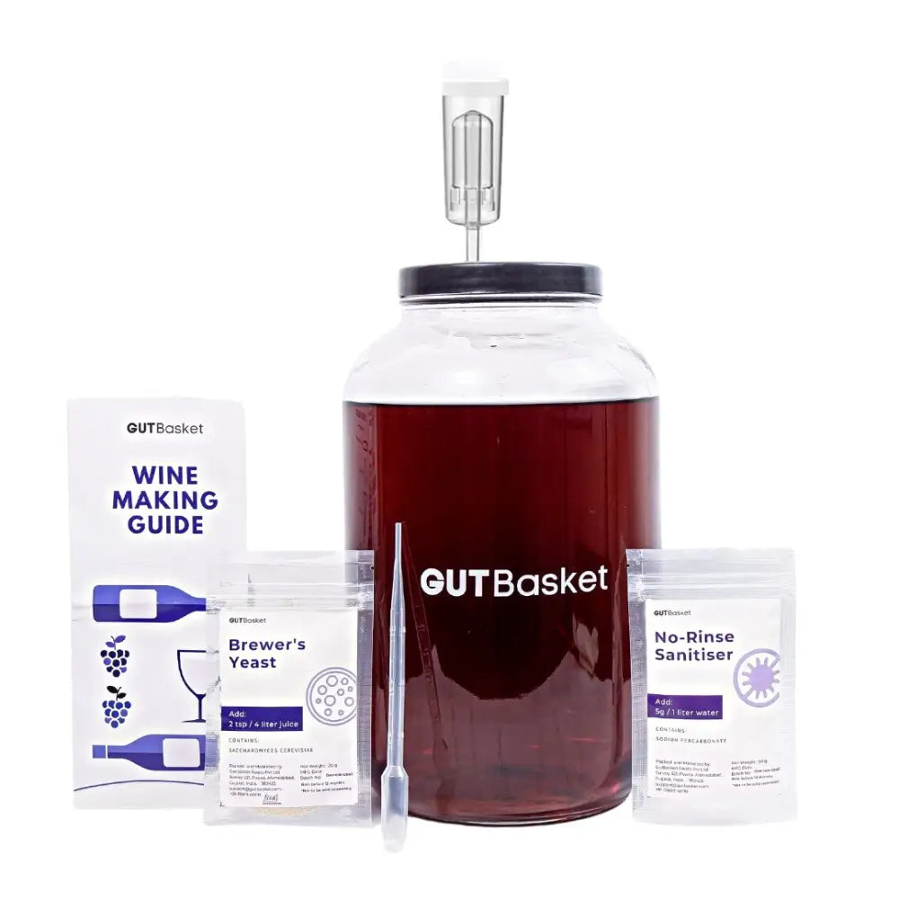 FRUIT WINE MAKING KIT REGULAR - Gutbasket