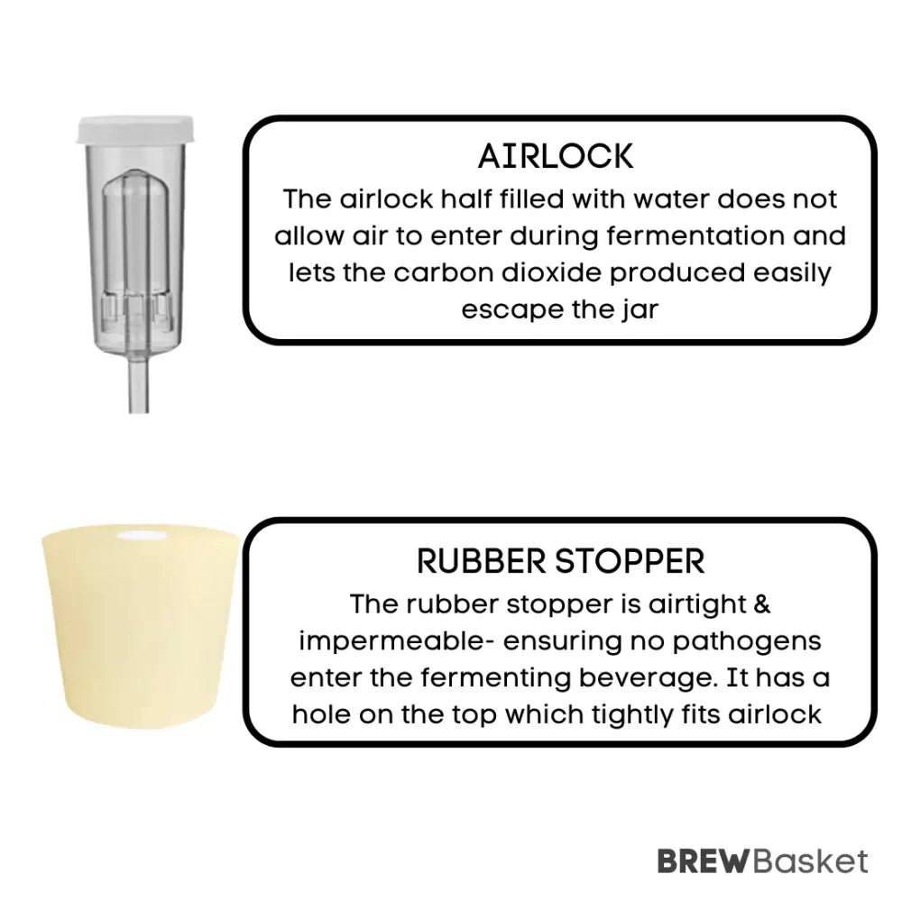 Gutbasket 4 litre wine making carboy kit — additional view 3