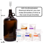 Gutbasket 4 litre compact wine making kit — additional view 2