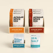 Pack shot of GutBasket achaar 6 batch refill pack