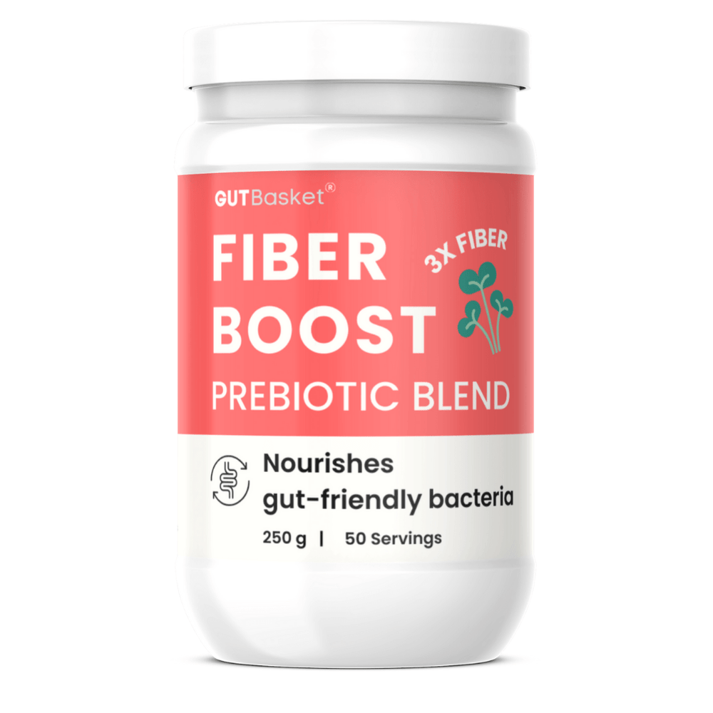 Gutbasket Fiber Blend – Prebiotic - Rich Superfood Mix - Gutbasket