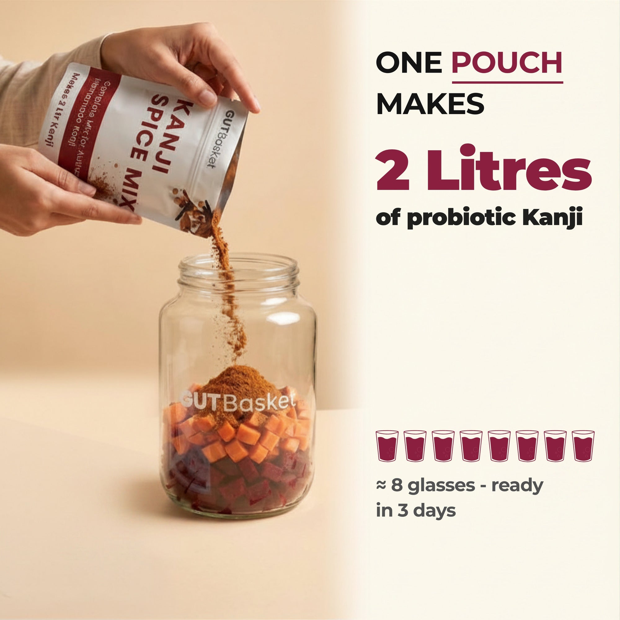 Kanji Spice Mix – Traditional Blend for Probiotic Drinks (Pack of 5)