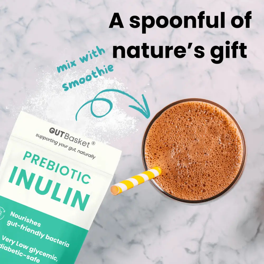 
                  
                    Inulin Prebiotic Powder – Gut Health Booster - Gutbasket
                  
                