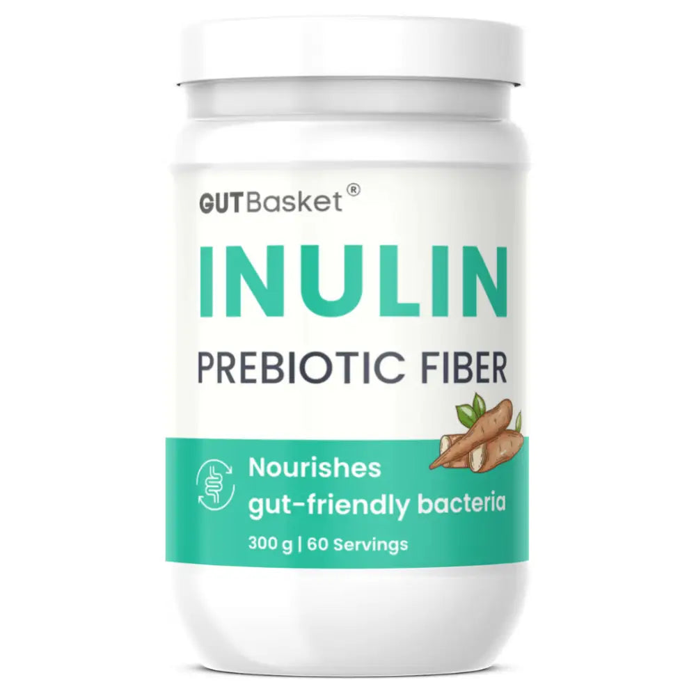 
                  
                    Inulin Prebiotic Powder – Gut Health Booster - Gutbasket
                  
                