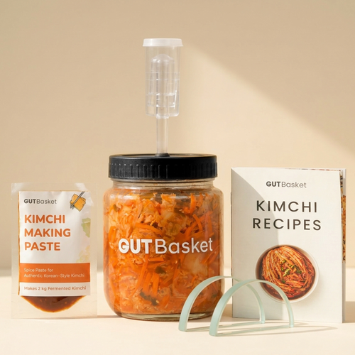 Gutbasket Kimchi Making Kit — airlock jar, gochugaru and supplies for Korean kimchi