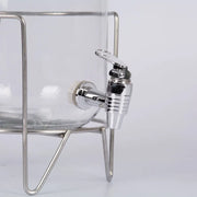 Gutbasket 5.6 litre glass kombucha jar with tap and steel stand — additional view 2