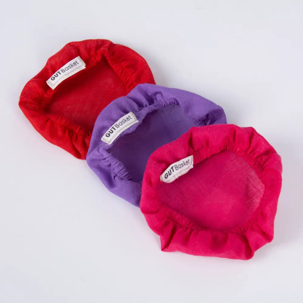 Gutbasket breathable cotton kombucha jar covers — additional view 2