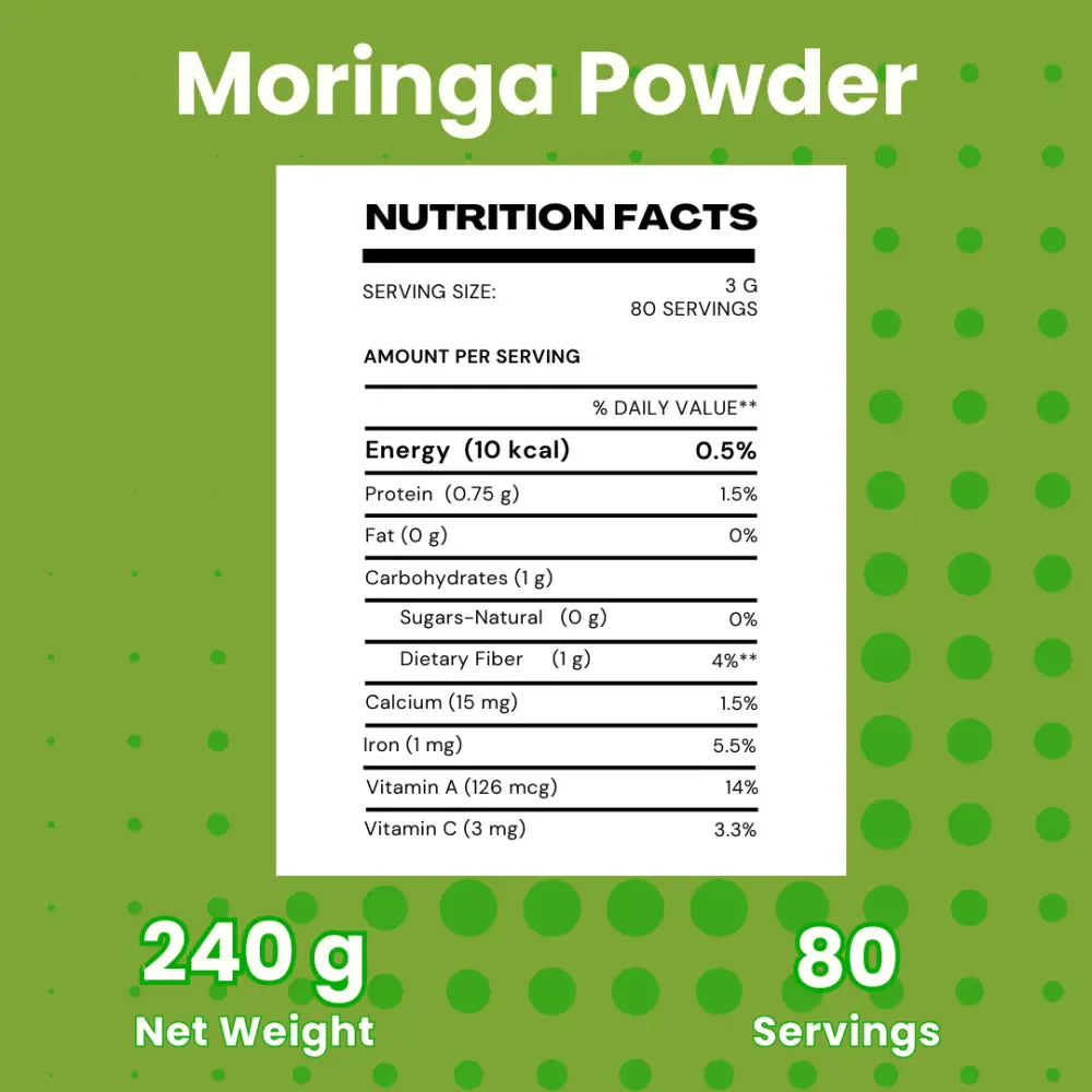 
                  
                    Organic Moringa Powder – Superfood for Energy and Immunity - Gutbasket
                  
                