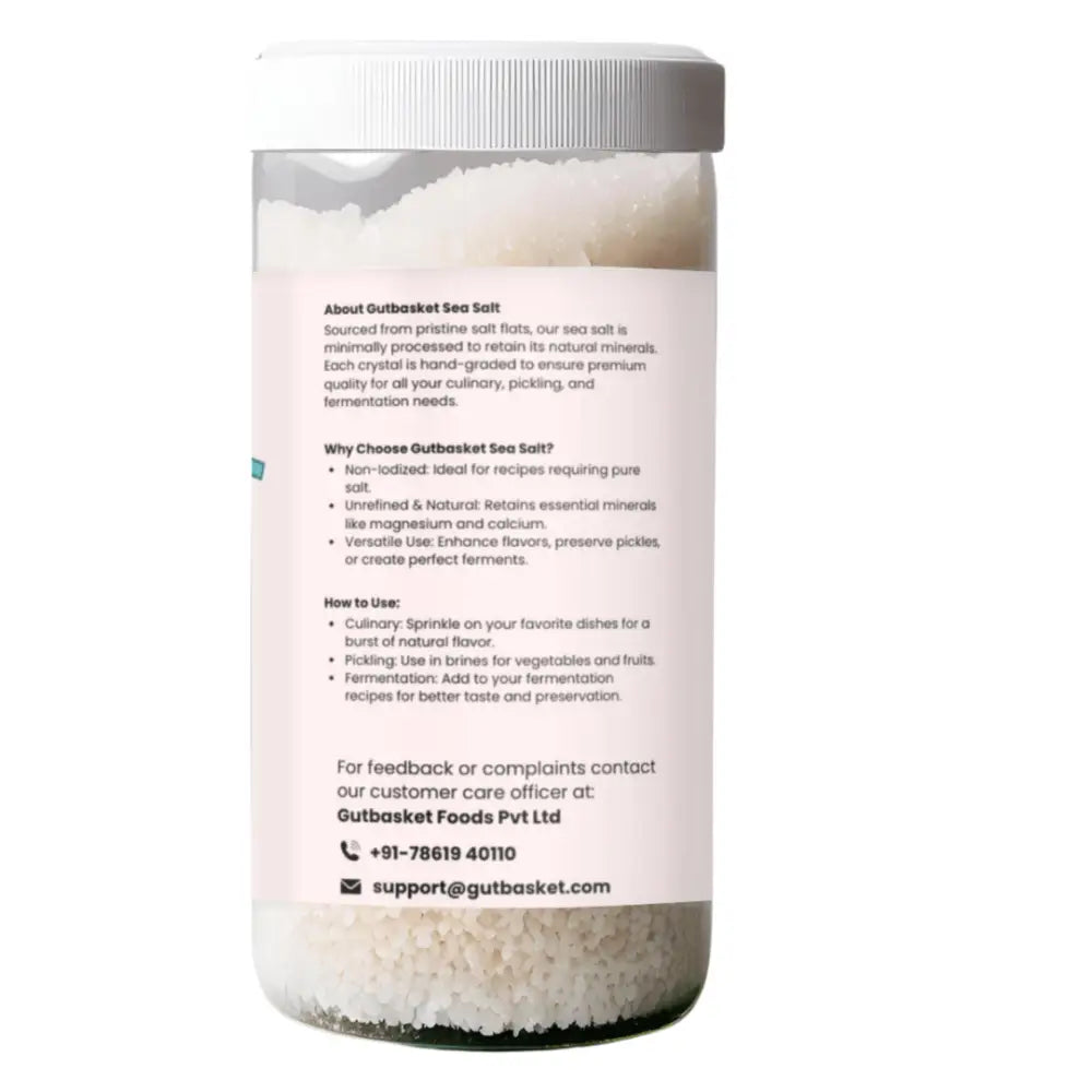 Gutbasket unrefined natural sea salt — additional view 5