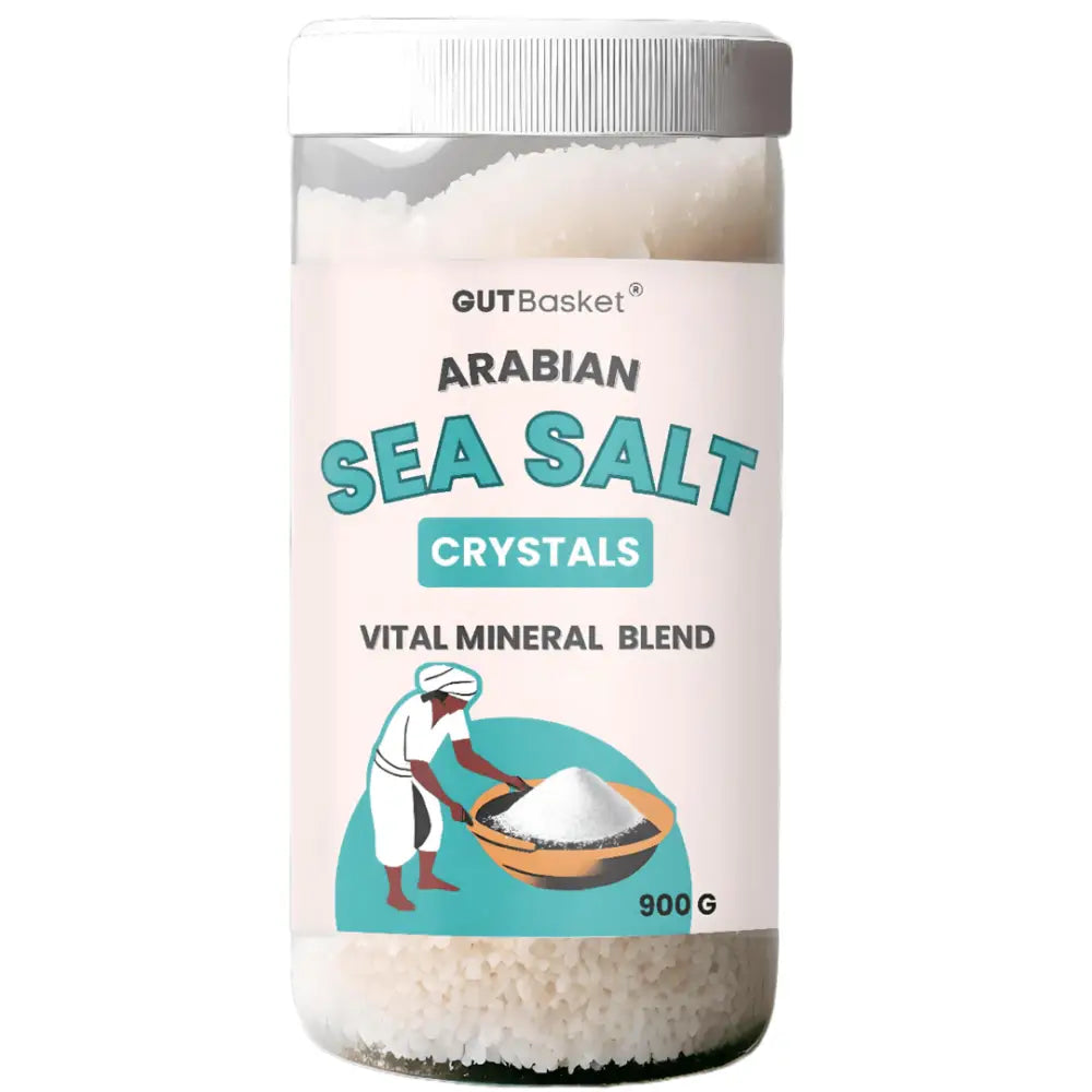 Gutbasket unrefined natural sea salt for fermentation, 900 g