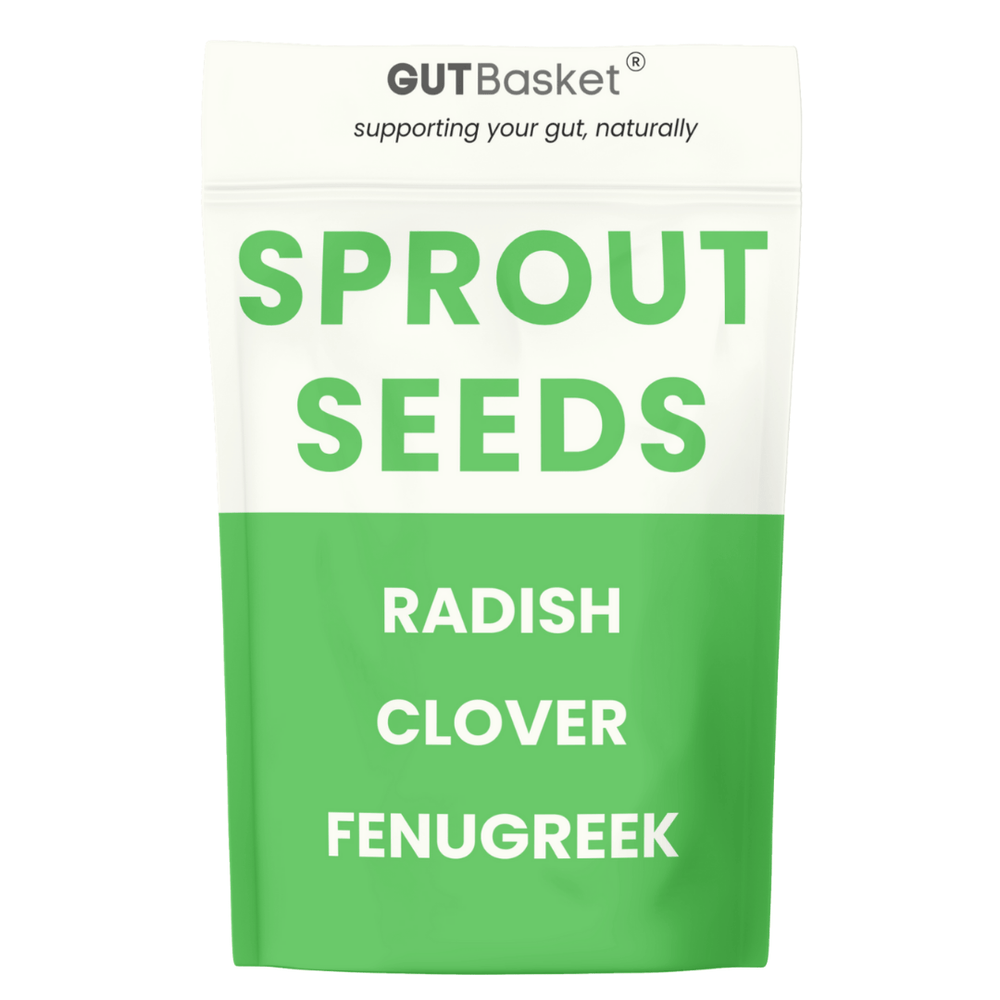 
                  
                    Sprout Seeds Mix – Clover, Radish & Fenugreek (Pack of 3) - Gutbasket
                  
                