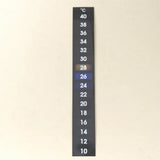 Temperature Strip for brewing Kombucha or Beer
