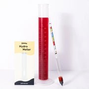 Gutbasket triple scale hydrometer for measuring sugar and alcohol when brewing