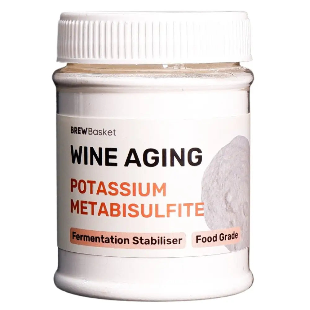 Gutbasket potassium metabisulphite Campden wine steriliser, 180 g