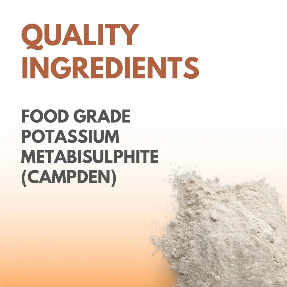 Gutbasket potassium metabisulphite Campden, 180 g — additional view 4