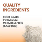 Gutbasket potassium metabisulphite Campden, 180 g — additional view 4