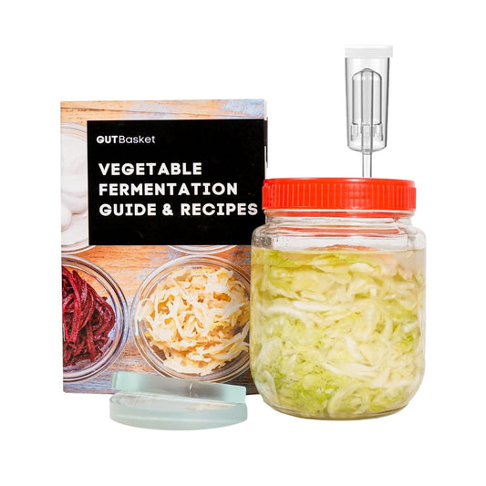 Fermented Vegetable Kit with Glass weights - Gutbasket